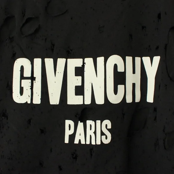 GIVENCHY Distressed T-Shirt - AUTHENTIC - Picture 9 of 9